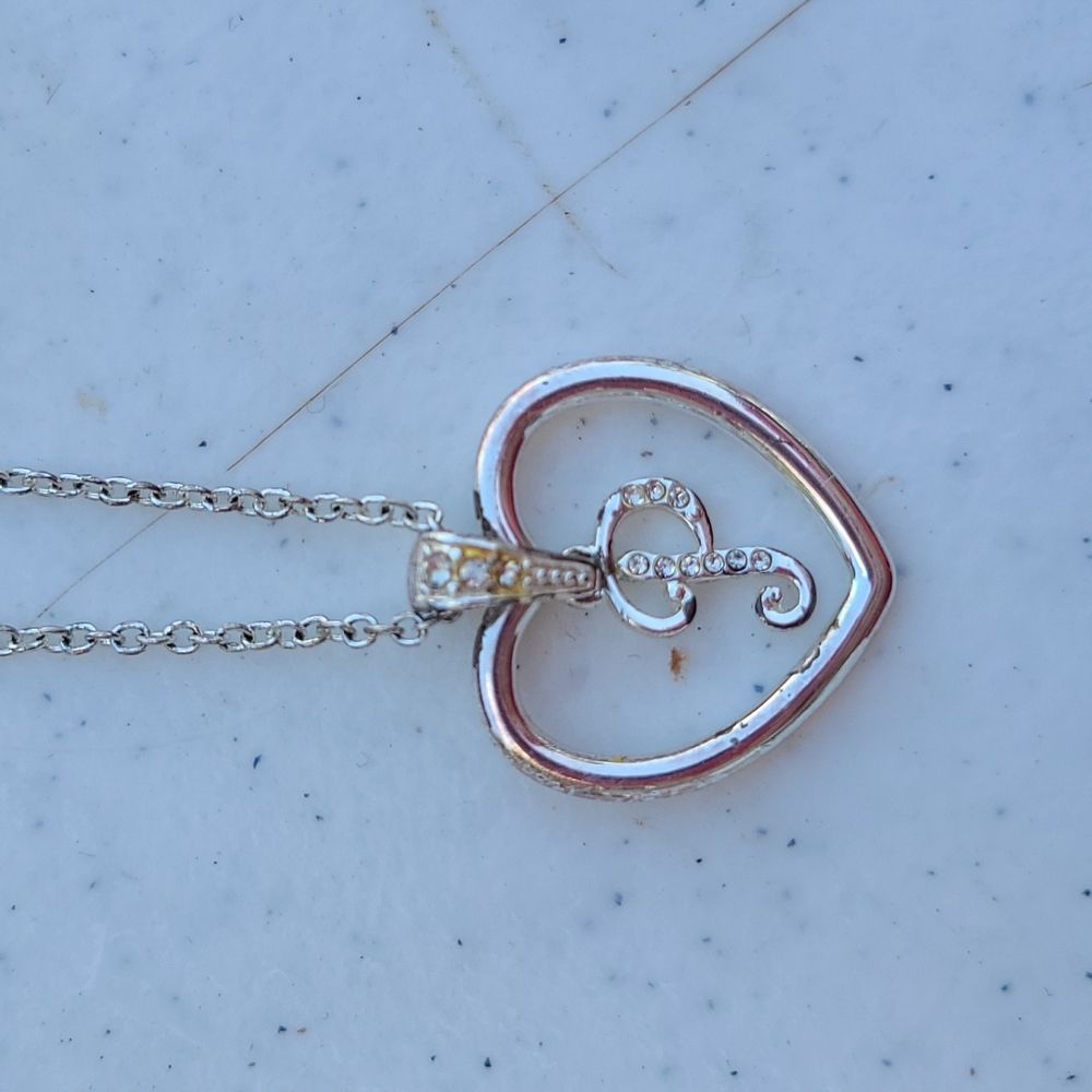 "P" necklace